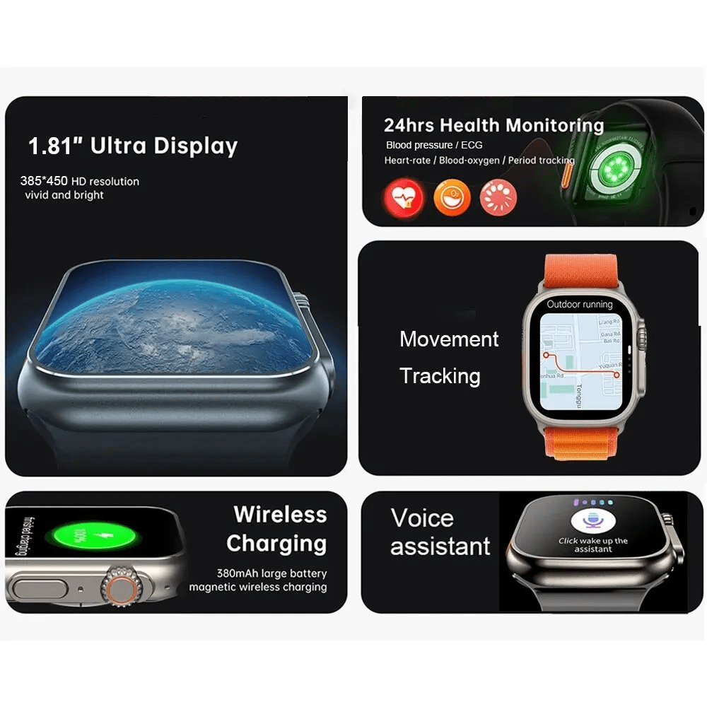 t800 ultra smart watch features