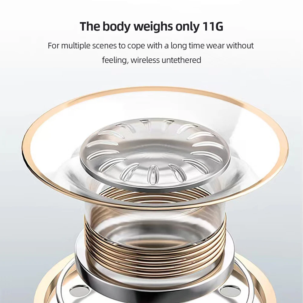 AT12 Plus Earbuds Transparent AirPods