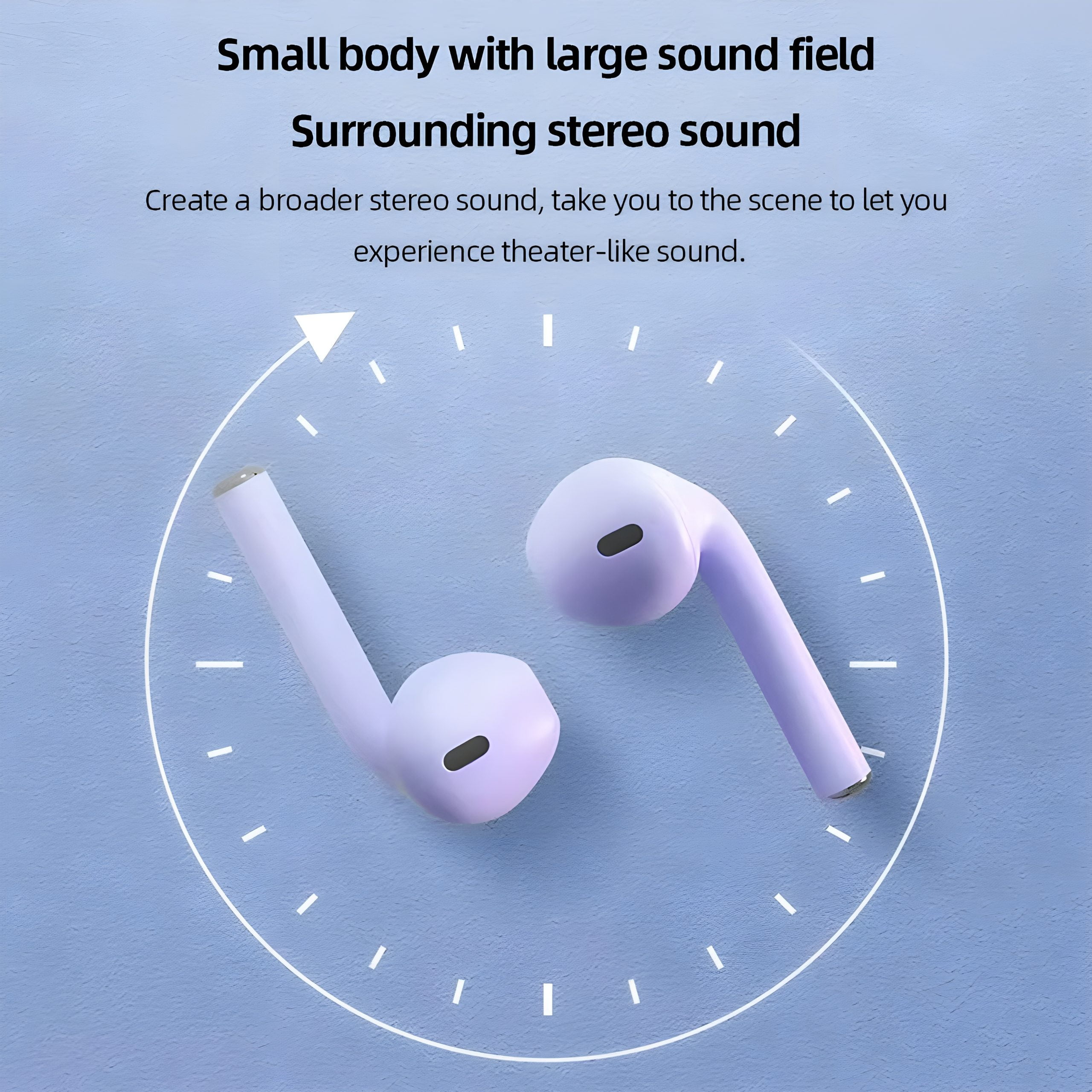 AT12 Plus Earbuds Transparent Airpods - Image 5