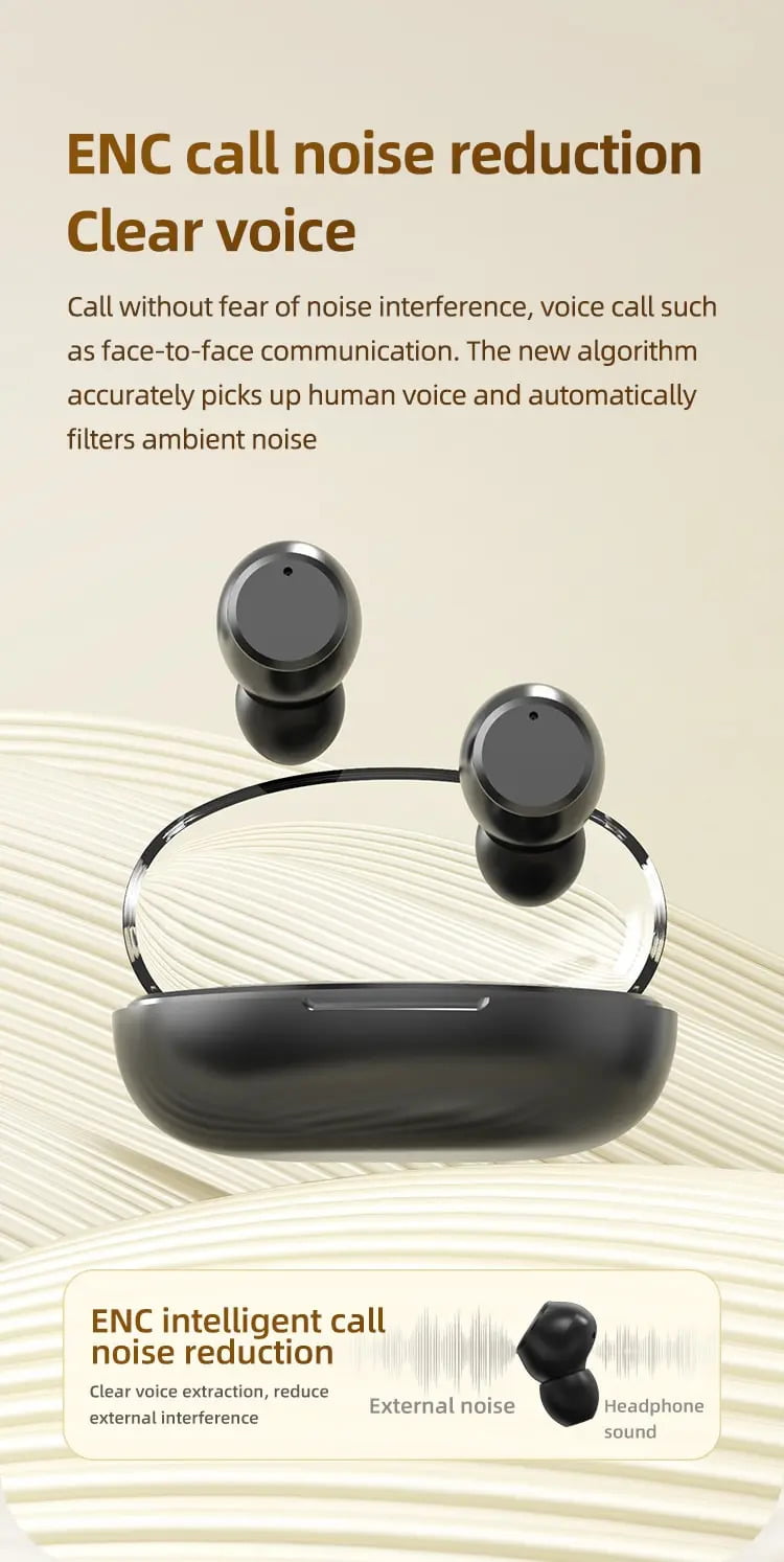 T28 earbuds gives you a Noise reduction feature and clear voice