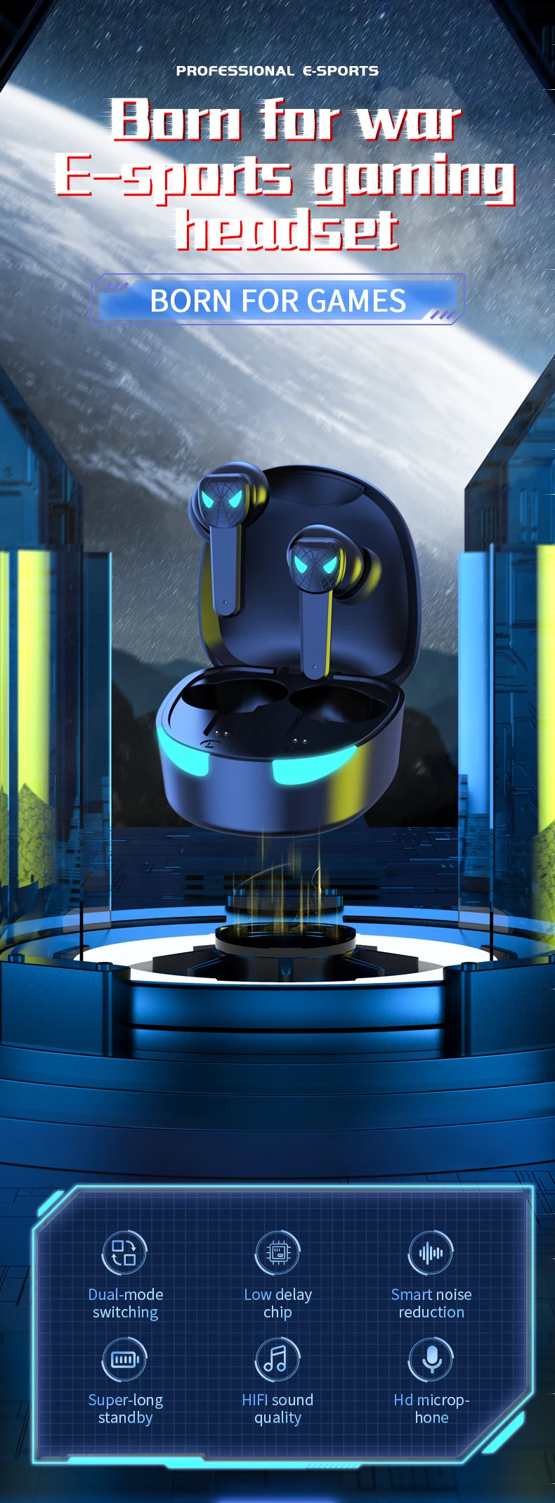 Earbuds for gaming