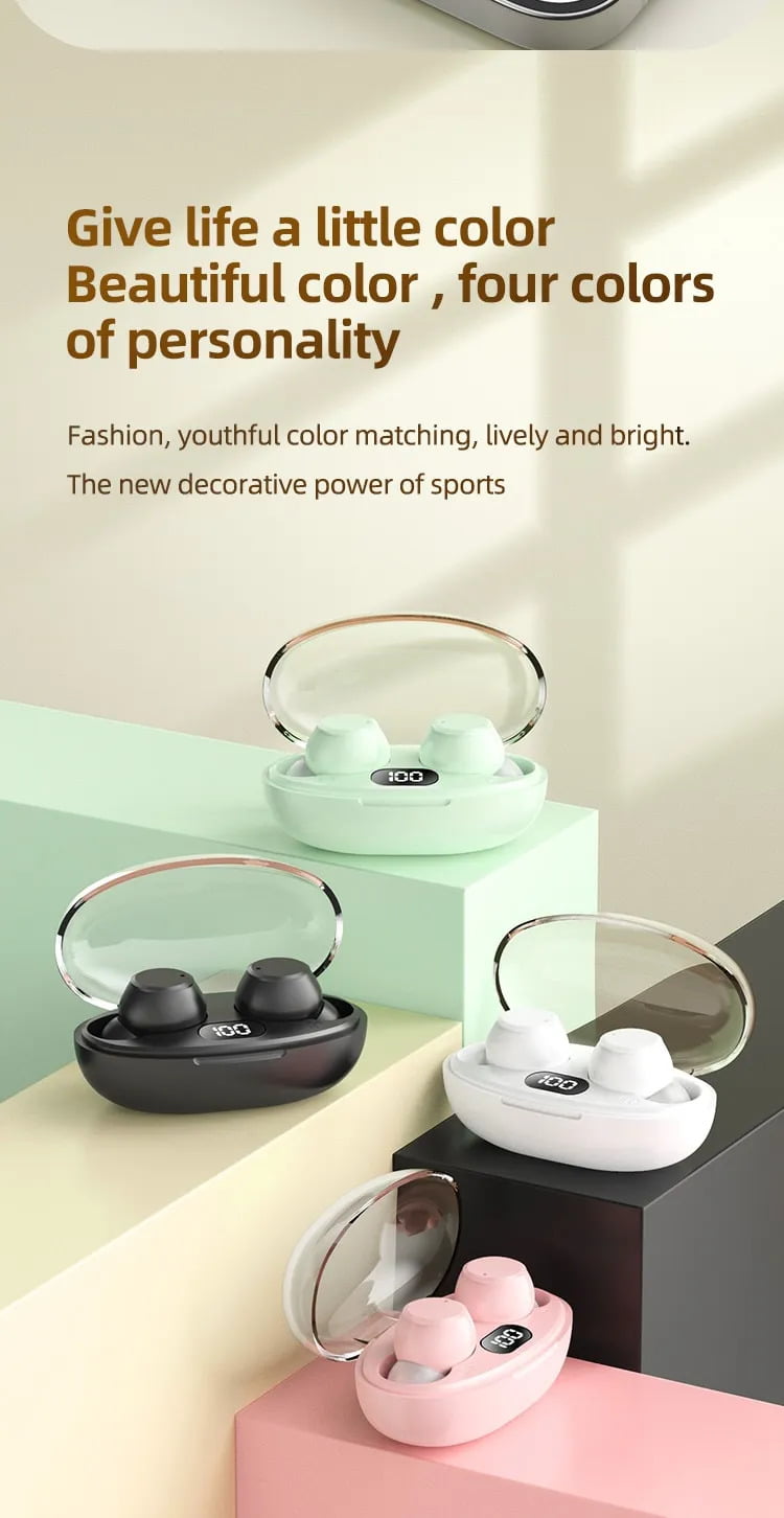 t28 wireless earbuds available in different colours