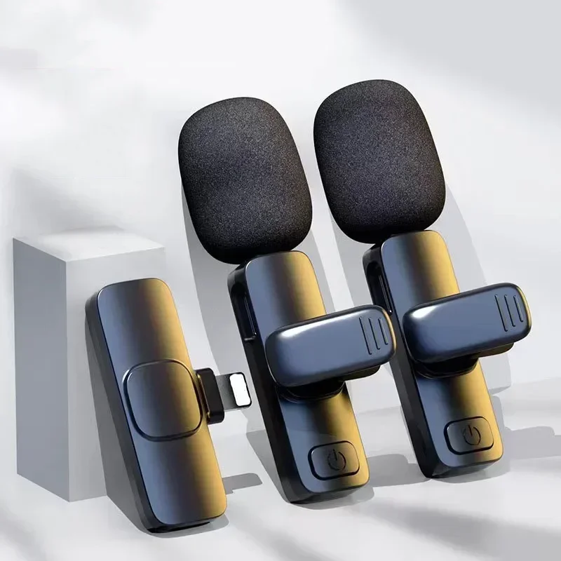 K9 Wireless Microphone Dual Mic 3 In 1 for Vloggers, Streamers & Podcasters - High-Quality Audio - Image 2