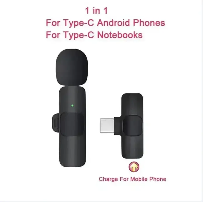 K9 Wireless Microphone Dual Mic 3 In 1 for Vloggers, Streamers & Podcasters - High-Quality Audio - Image 8