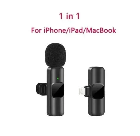 K9 Wireless Microphone Dual Mic 3 In 1 for Vloggers, Streamers & Podcasters - High-Quality Audio - Image 9